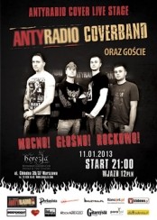 Koncert ANTYRADIO COVERBAND i goście  w Warszawie - 11-01-2013