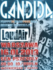 KONCERT CANDIDA w Warszawie - 16-01-2013