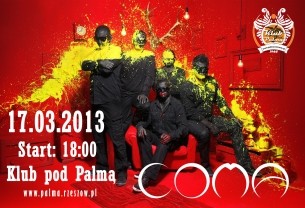 Koncert Coma w Rzeszowie - 17-03-2013