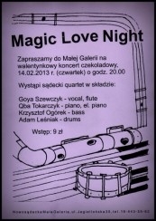 Koncert Magic Love Night  w Nowym Sączu - 14-02-2013