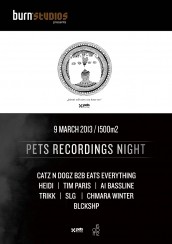 Koncert Burn Studios pres. Pets Recordings Night w Warszawie - 09-03-2013