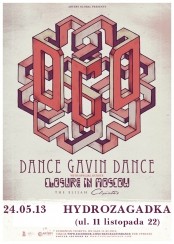 Koncert Dance Gavin Dance w Hydrozagadce! w Warszawie - 24-05-2013