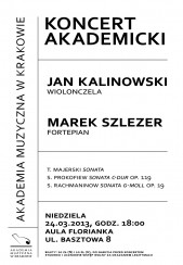 Koncert Akademicki w Krakowie - 24-03-2013