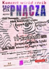 Koncert wśród rzeźb-promocja płyty Pnącza w Rzeszowie - 19-04-2013