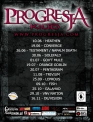 Bilety na koncert Heathen, Generation Kill, Dust Bolt [Zmiana daty koncertu!] w Warszawie - 10-06-2013