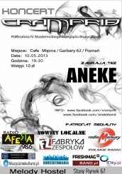 Koncert ANEKE & CRAMPRIB w Cafe Mięsna! w Poznaniu - 10-05-2013