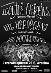 Koncert Tequila Gerbils + The Harpagans + The Pockrockers w klubie Obserwatorium we Wrocławiu - 07-06-2013
