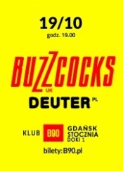 Koncert Brytyjska formacja BUZZCOCKS  w Klubie B90  w Gdańsku - 19-10-2013