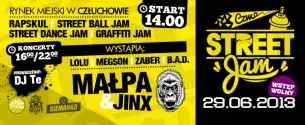 Koncert Street Jam - oficjalny before przed CZW Rap Night VI! w Człuchowie - 29-06-2013