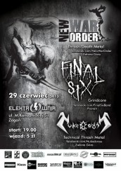 Koncert Grindcore vs Thrash Metal w Żaganiu - 29-06-2013