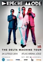 Koncert DEPECHE MODE - The Delta Machine Tour w Łodzi - 24-02-2014