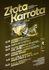 Koncert Złota Karrota- Vavamuffin + Ragana w Krakowie - 25-10-2013