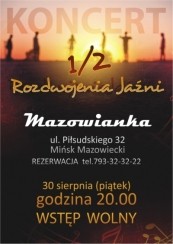 Koncert ½ Rozdwojenia Jaźni w Mińsku Mazowieckim - 30-08-2013