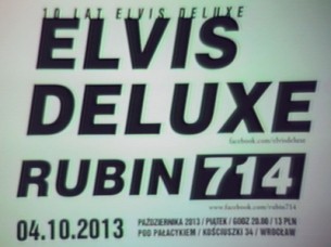 Koncert na 10-ciolecie Elvis Deluxe + Rubin714 w Busku-Zdroju - 04-10-2013
