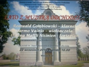 koncert "Lato odchodzi z muzyką"  w Janowie Podlaskim - 22-09-2013