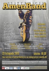 Koncert z okazji 10. rocznicy śmierci Andrzeja Cudzicha w Krakowie - 23-11-2013