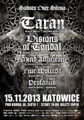 Koncert Sadistic Games w Katowicach - 15-11-2013