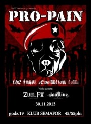Koncert PRO-PAIN w Skarżysku -Kamiennej - 30-11-2013