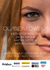 Koncert Ola Bieńkowska, Krzysztof Herdzin, Jacek Królik, Barttek Szetela i Artur Lipiński w Katofonii 7 list w Katowicach - 07-11-2013