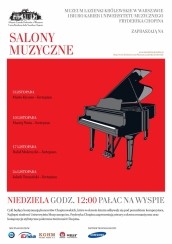 Koncert "Salony Muzyczne" w Łazienkach Królewskich w Warszawie - 17-11-2013