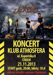 Koncert Ziemia Zakazana w Klubie Atmosfera w Chełmie - 21-11-2013