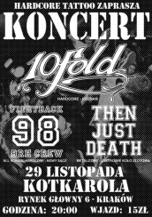 Koncert 10 Fold, Then Just Death, Fightback Brh w Krakowie - 29-11-2013