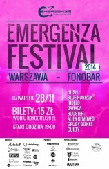 Bilety na Emergenza Festival Polska - Pierwsza Runda 1 (eliminacje) - dzień 1