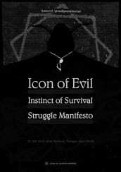 Koncert Icon Of Evil, Instinct Of Survival, Struggle Manifesto w Poznaniu - 22-12-2013