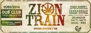 Koncert Zion Train Sound System w Sopocie - 11-01-2014