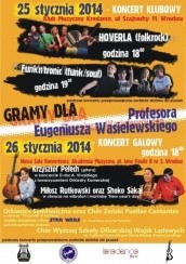 Koncert charytatywny dla profesora Wasielewskiego we Wrocławiu - 25-01-2014