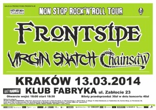 Bilety na koncert Frontside, Virgin Snatch, Chainsaw w Krakowie - 13-03-2014