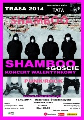 Koncert SHAMBOO + goście w Ostrowcu Świętokrzyskim - 15-02-2014