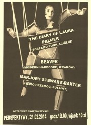 Koncert The Diary of Laura Palmer / Beaver / Marjory Stewart-Baxter w Ostrowie Świętokrzyskim w Ostrowcu Świętokrzyskim - 21-02-2014
