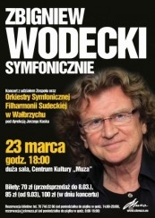 Koncert Zbigniew Wodecki Symfonicznie w Lubinie - 23-03-2014