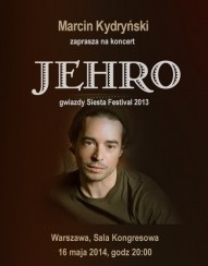 Bilety na koncert Jehro w Warszawie - 16-05-2014