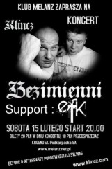 Koncert Bezimienni w klubie Melanż w Krośnie - 15-02-2014