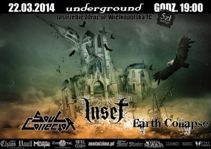 Koncert Inset / Soul Collector / Earth Collapse w Jastrzębiu-Zdróju w Jastrzębiu-Zdroju - 22-03-2014