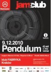 Koncert Jam The Club: Pendulum DJ Set + MC Verse [Zmiana daty!] w Krakowie - 09-12-2010