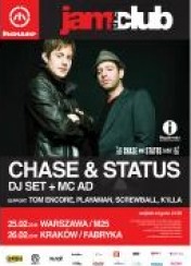 Koncert Jam The Club: Chase & Status DJ + MC AD w Krakowie - 26-02-2011