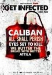 Bilety na koncert Caliban, Winds of Plauge, Eyes Set To Kill, Attila [Zmiana programu imprezy!] w Krakowie - 12-02-2012