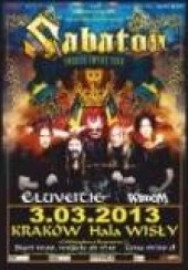 Bilety na koncert Sabaton, supporty: Eluveitie, Wisdom w Krakowie - 03-03-2013