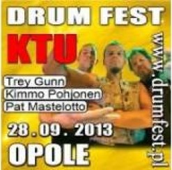 Bilety na koncert Drum Fest: KTU (Mastelotto/Gunn/Pohjoen) w Opolu - 28-09-2013