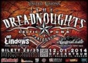 Bilety na koncert The Dreadnoughts w Krakowie - 12-01-2014