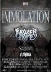 Bilety na koncert Immolation, Broken Hope, Sweetest Devilry, Eufobia w Gdyni - 21-02-2014
