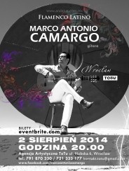 Koncert Flamenco Latino we Wrocławiu - 02-08-2014