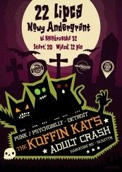 Koncert The Koffin Kats w Olsztynie - 22-07-2014