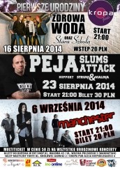 Koncert Peja/ Slums Attack w Inowrocławiu - 23-08-2014