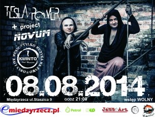 Koncert TESLA POWER + project NOVUM w Międzyrzeczu - 08-08-2014