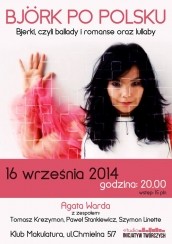 Koncert Björk po polsku w Makulaturze w Warszawie - 16-09-2014