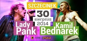 Koncert Letnia Scena Eski - Lady Pank i Kamil Bednarek w Szczecinku - 30-08-2014